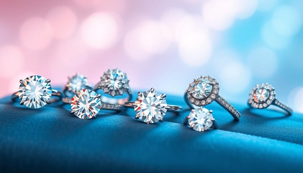 Diamond engagement rings