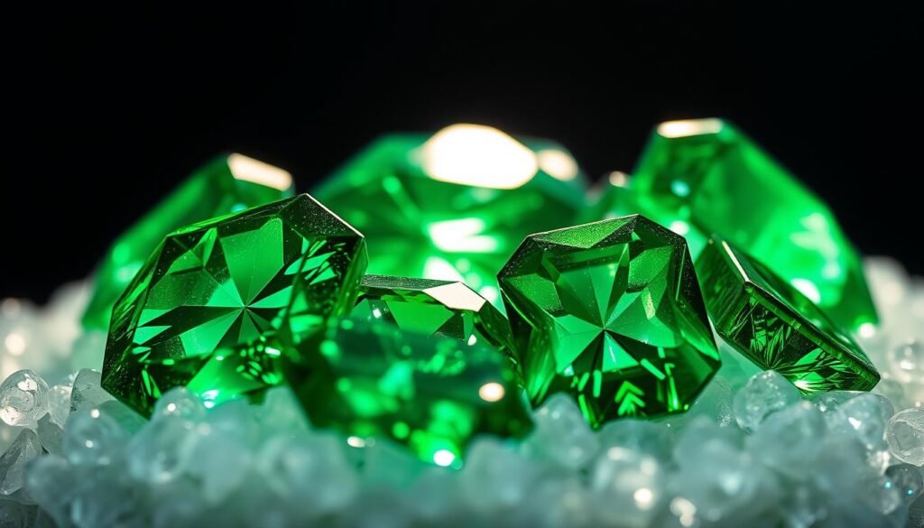 lab-grown emeralds