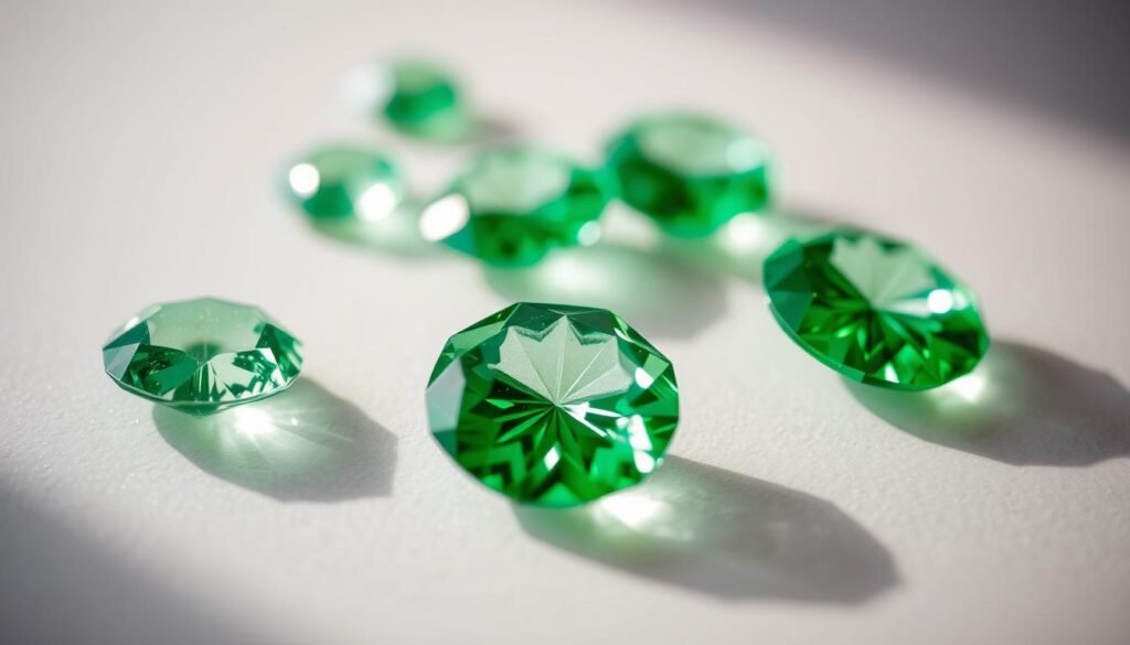 lab-grown emeralds