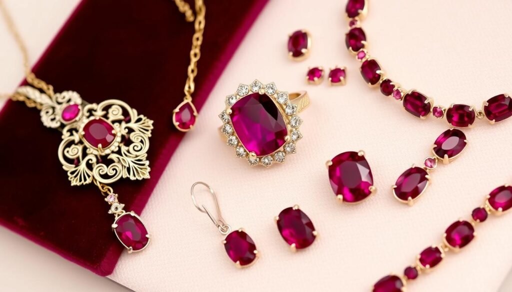 ruby jewelry designs