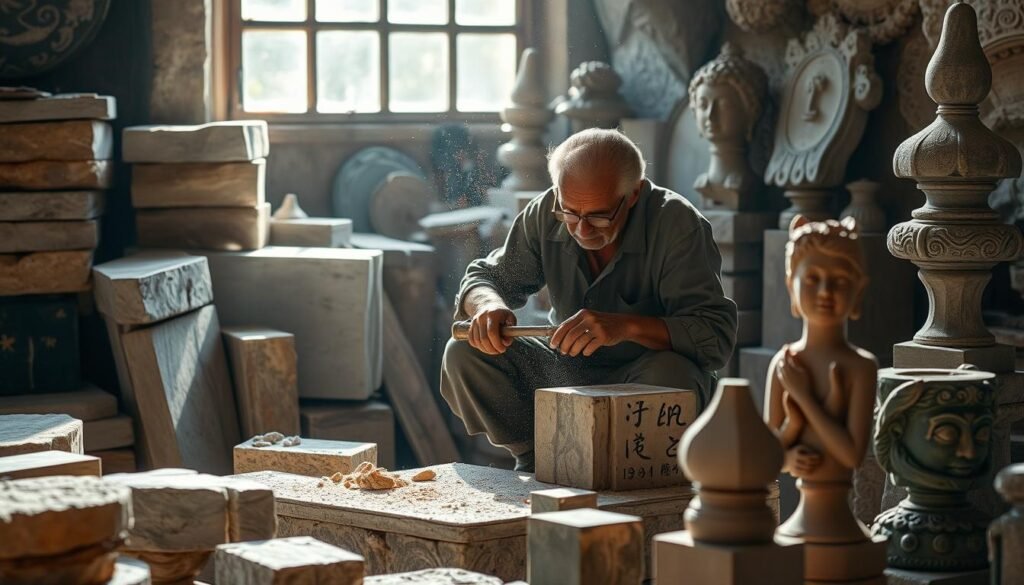 traditional stone cutting techniques